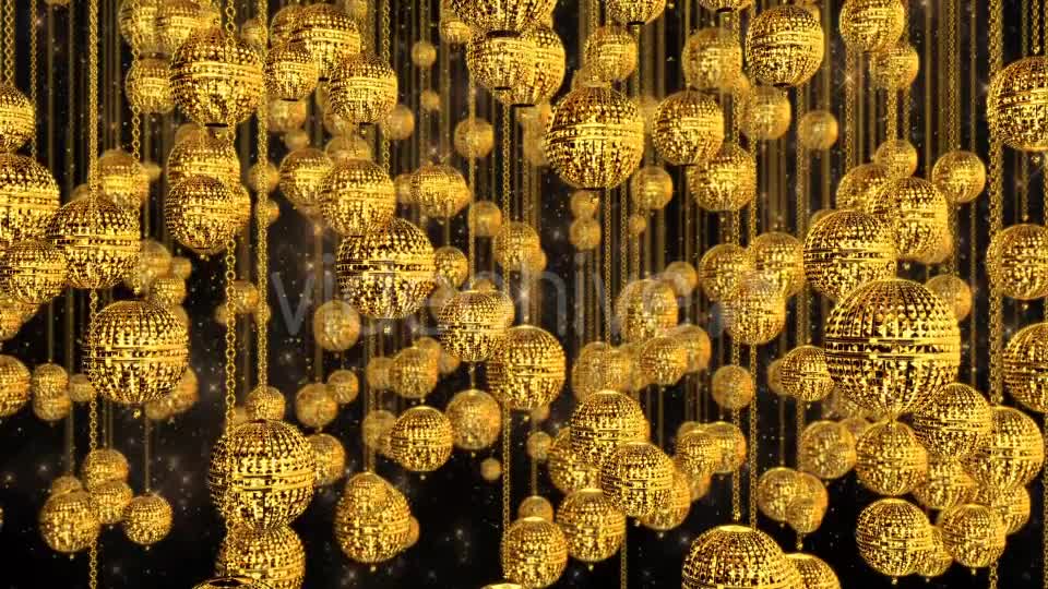 Golden Balls Videohive 17268550 Motion Graphics Image 1