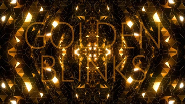 Golden Blinks - Download 19083856 Videohive