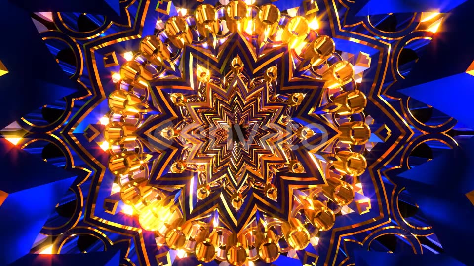 Golden Blue Ornament Videohive 22243818 Motion Graphics Image 3