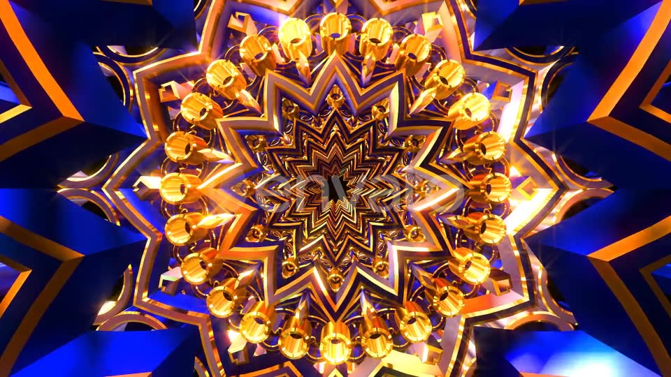 Golden Blue Ornament Videohive 22243818 Motion Graphics Image 6