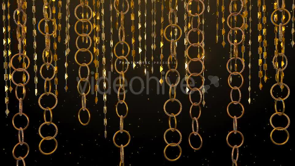 Golden Chains Glitter 7 Videohive 20324558 Motion Graphics Image 1