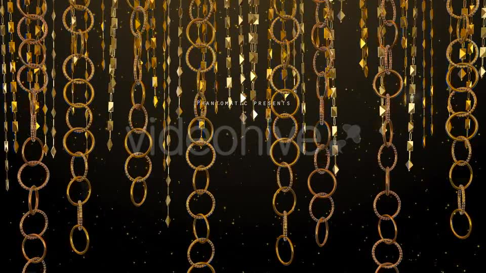 Golden Chains Glitter 7 Videohive 20324558 Motion Graphics Image 2