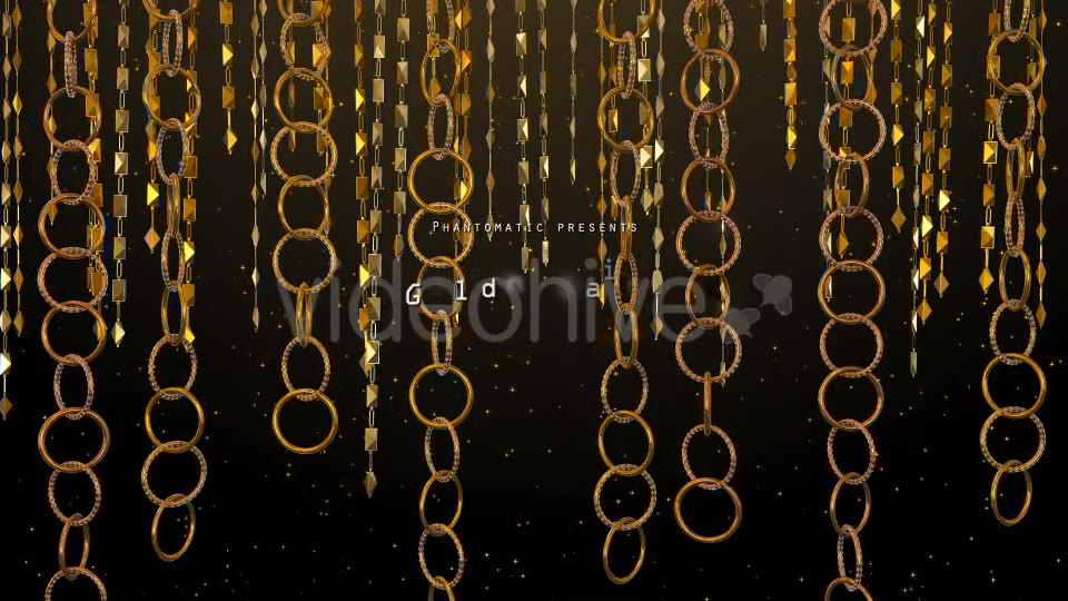 Golden Chains Glitter 7 Videohive 20324558 Motion Graphics Image 3