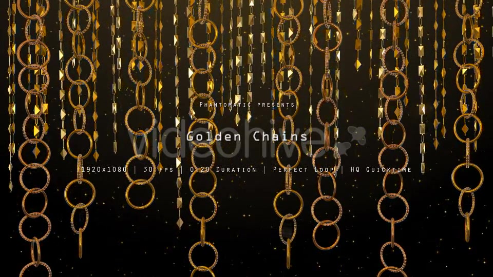 Golden Chains Glitter 7 Videohive 20324558 Motion Graphics Image 5