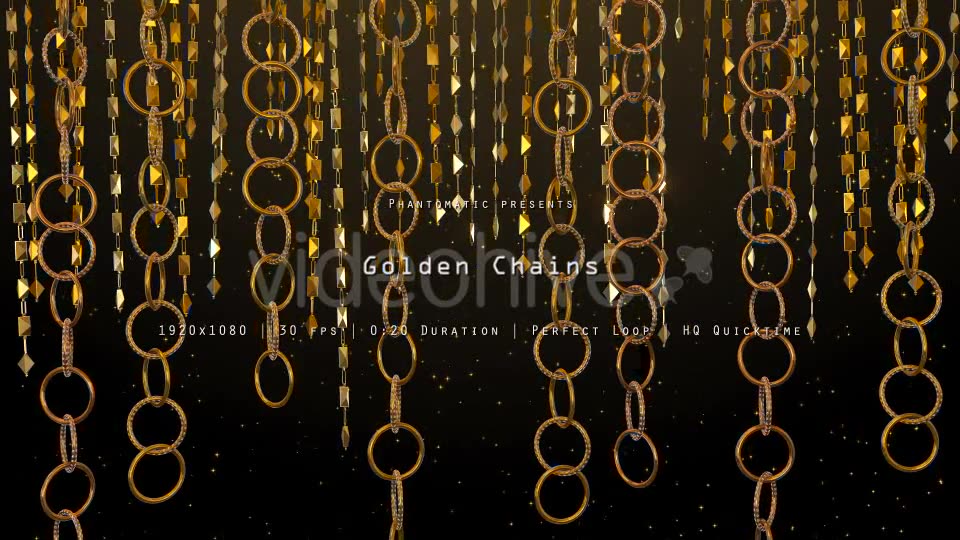 Golden Chains Glitter 7 Videohive 20324558 Motion Graphics Image 6