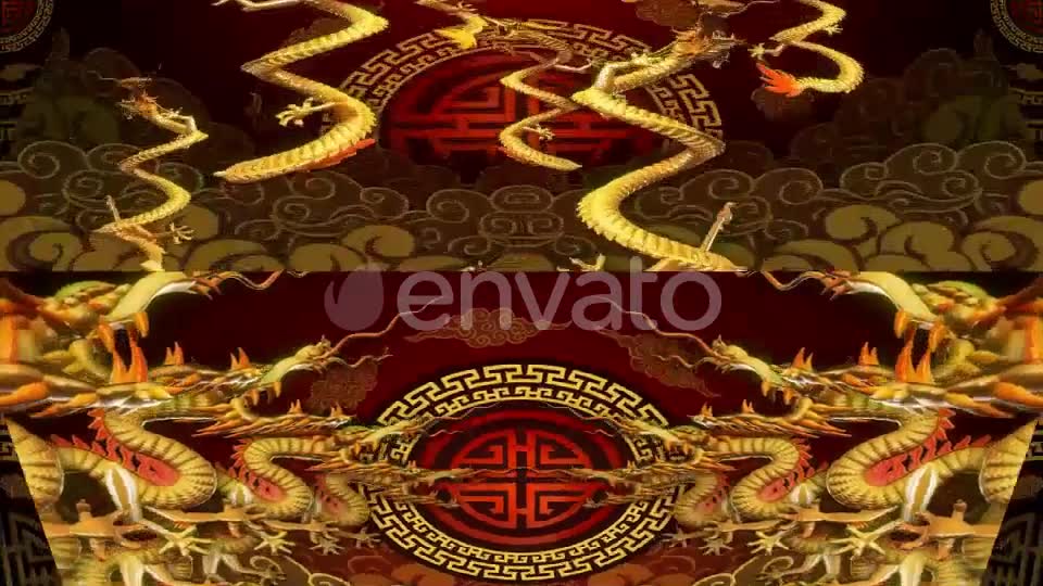 Golden Chinese Dragon Videohive 24757926 Motion Graphics Image 2