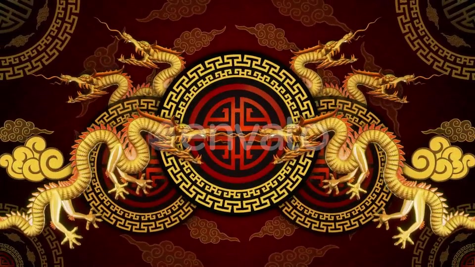 Golden Chinese Dragon Videohive 24757926 Motion Graphics Image 4