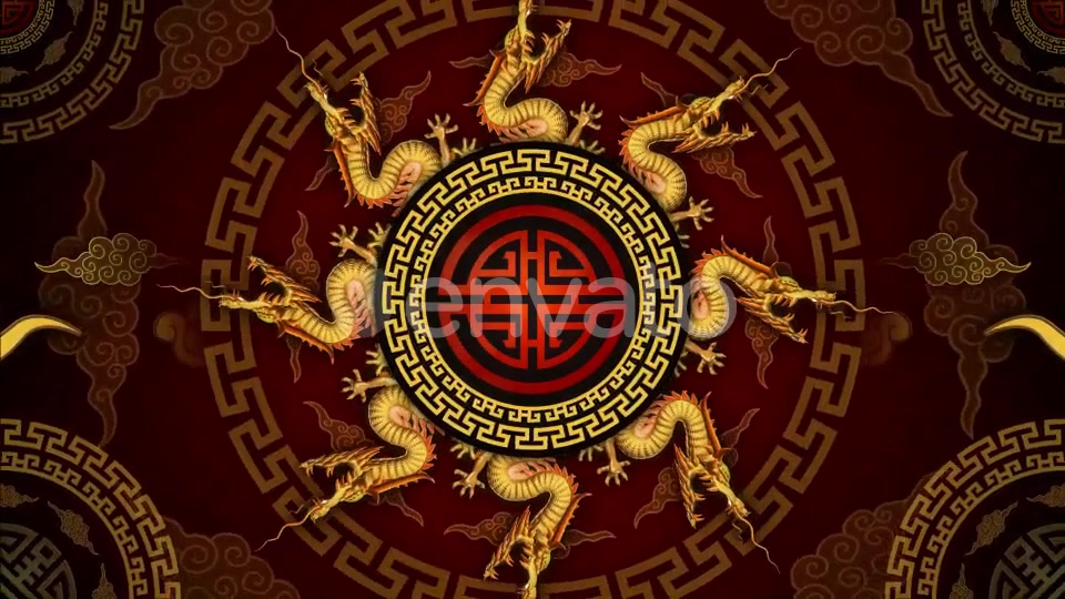 Golden Chinese Dragon Videohive 24757926 Motion Graphics Image 6