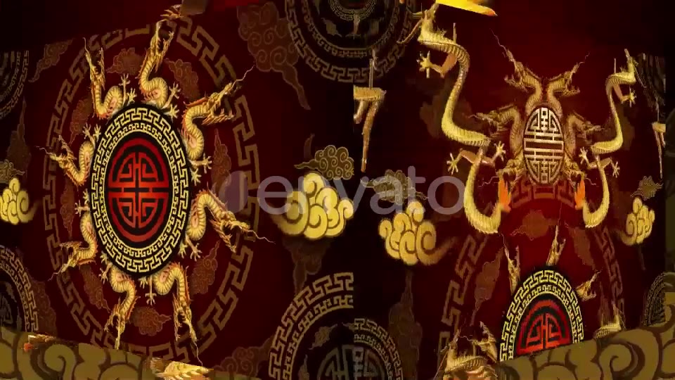 Golden Chinese Dragon Videohive 24757926 Motion Graphics Image 7