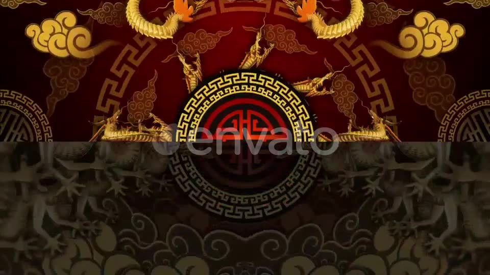 Golden Chinese Dragon Videohive 24757926 Motion Graphics Image 9