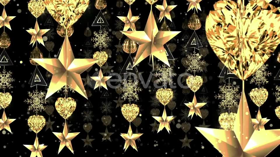 Golden Christmas Videohive 25243694 Motion Graphics Image 2