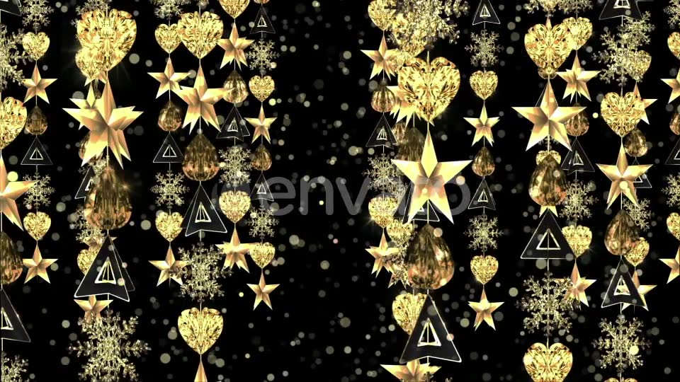 Golden Christmas Videohive 25243694 Motion Graphics Image 3