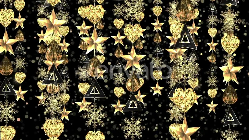 Golden Christmas Videohive 25243694 Motion Graphics Image 4