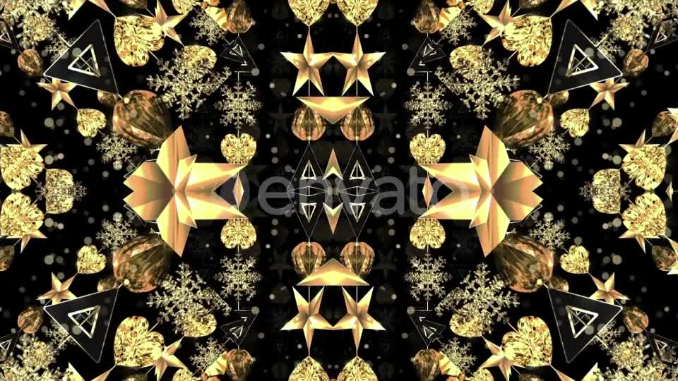 Golden Christmas Videohive 25243694 Motion Graphics Image 9