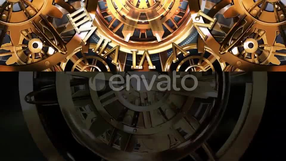 Golden Clock Machine Videohive 24148923 Motion Graphics Image 9