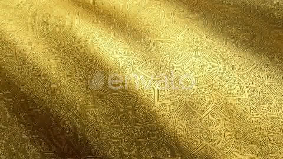 Golden Cloth Background 4K Videohive 23572758 Motion Graphics Image 12