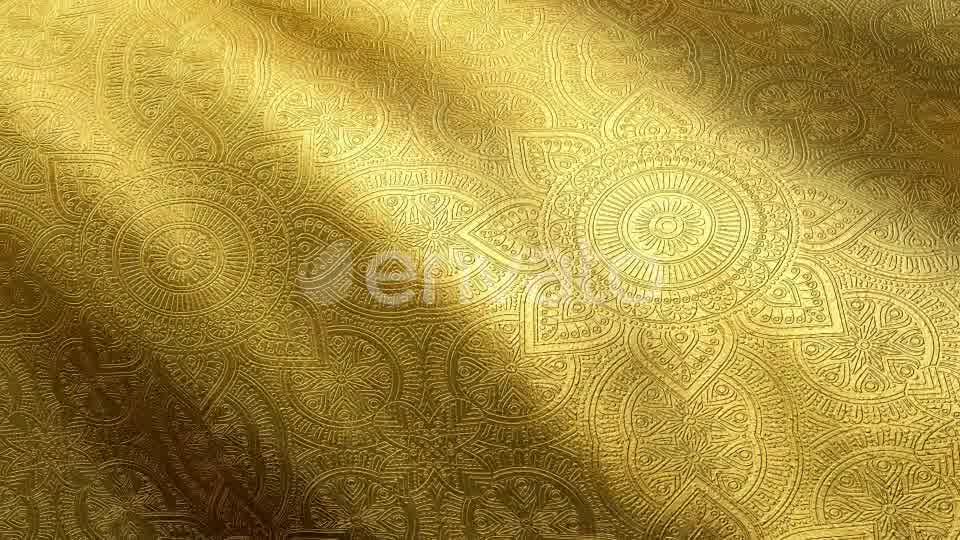Golden Cloth Background 4K Videohive 23572758 Motion Graphics Image 9
