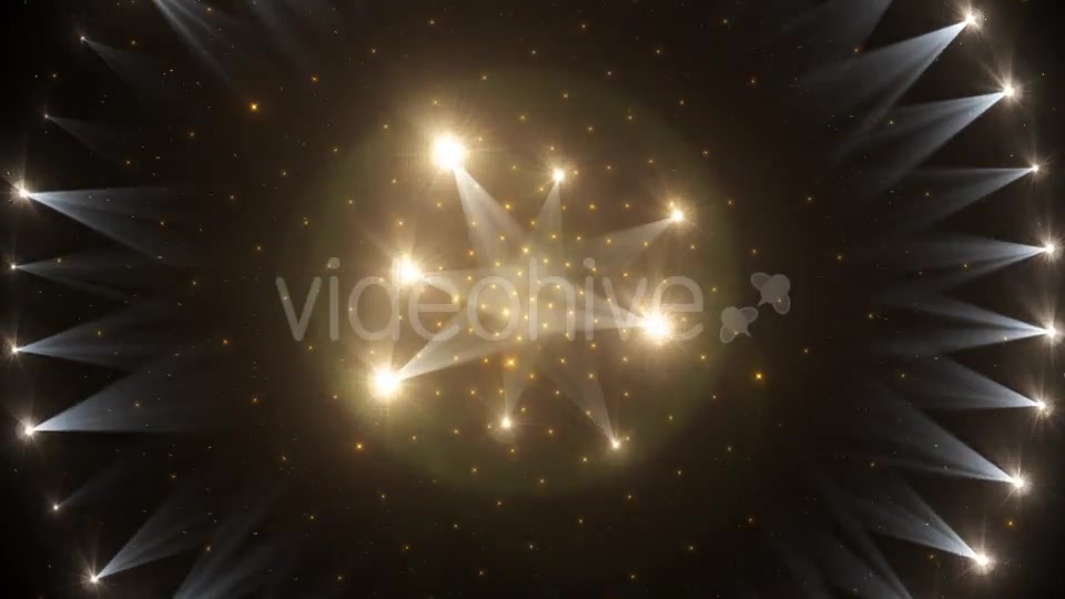 Golden Concert Lights Glitter 21 Videohive 15393100 Motion Graphics Image 5