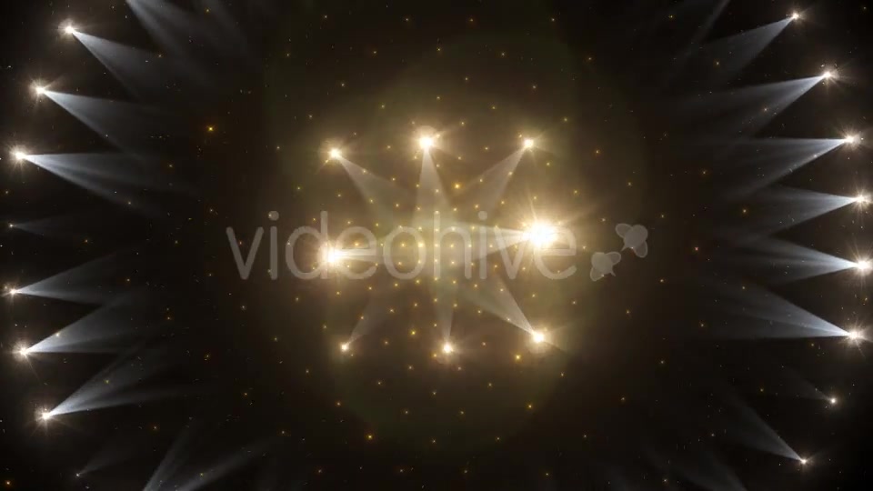 Golden Concert Lights Glitter 21 Videohive 15393100 Motion Graphics Image 8
