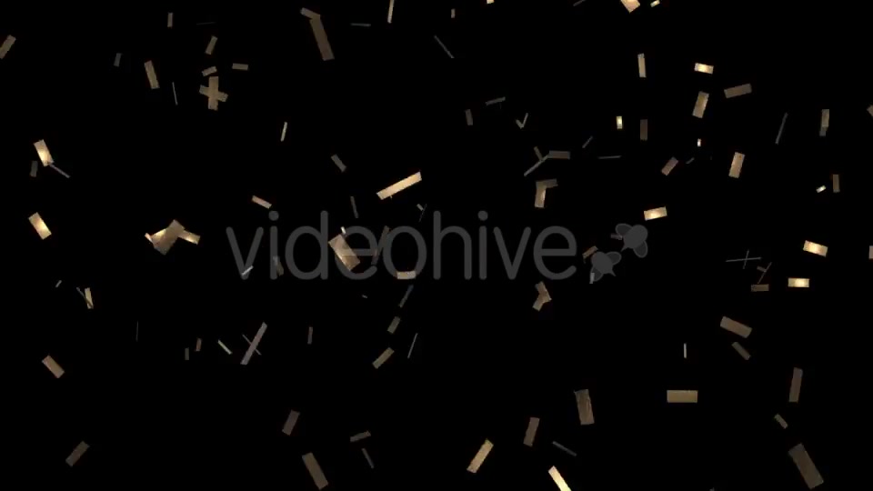 Golden Confetti Videohive 19891199 Motion Graphics Image 10