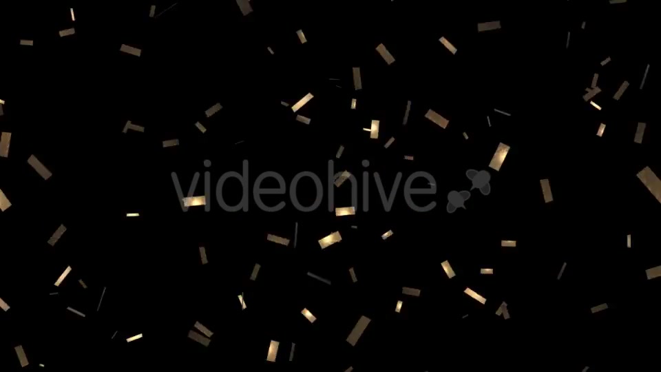 Golden Confetti Videohive 19891199 Motion Graphics Image 8