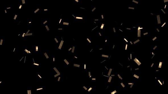 Golden Confetti - Download Videohive 19891199