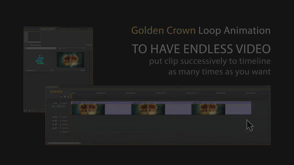 Golden Crown Videohive 19394975 Motion Graphics Image 3
