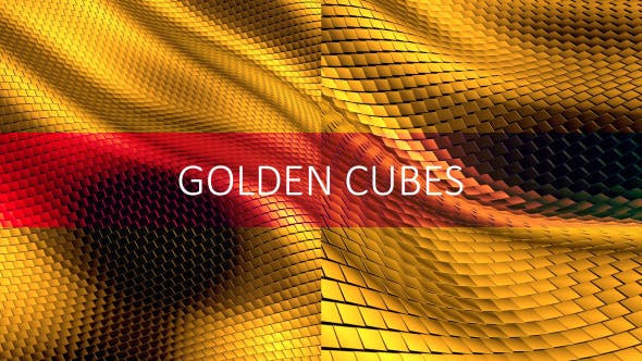 Golden Cubes - 14490841 Download Videohive