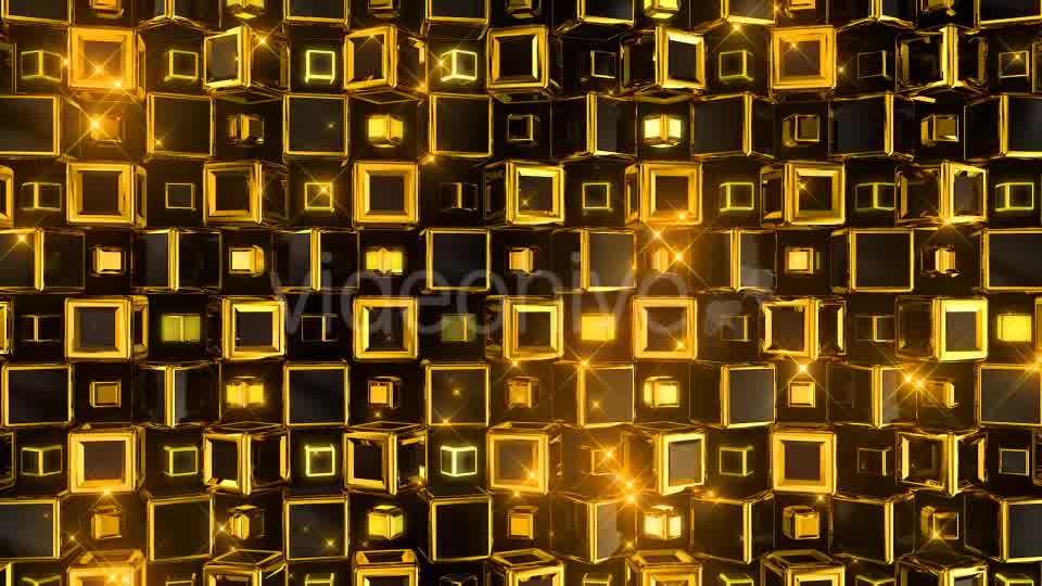 Golden Cubes Videohive 21349363 Motion Graphics Image 10
