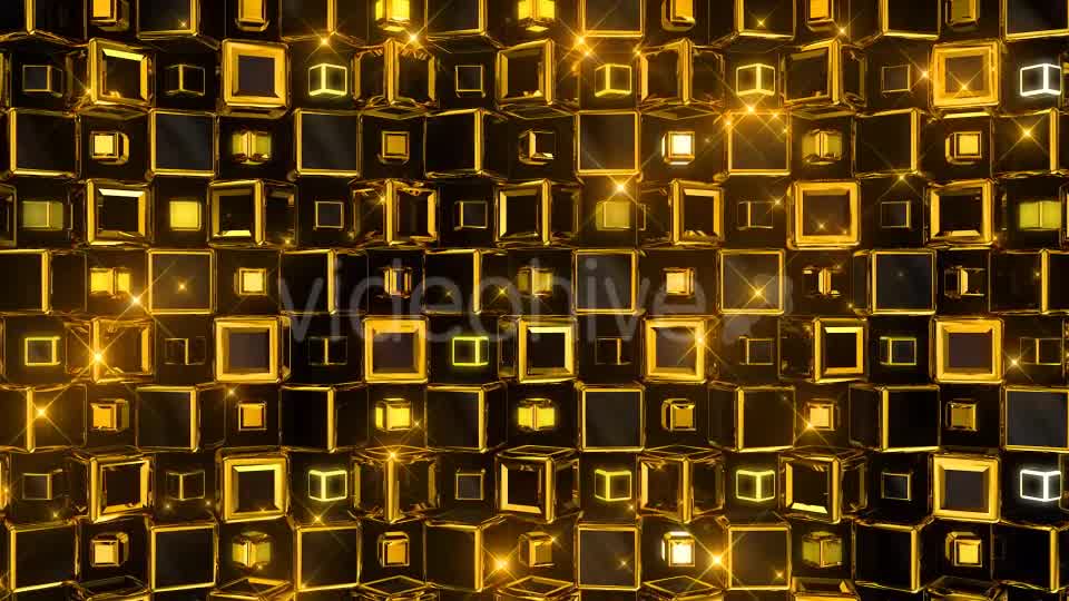 Golden Cubes Videohive 21349363 Motion Graphics Image 9