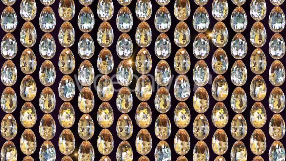 Golden Dimond Eggs Background Loop With Lights Videohive 19736295 Motion Graphics Image 2