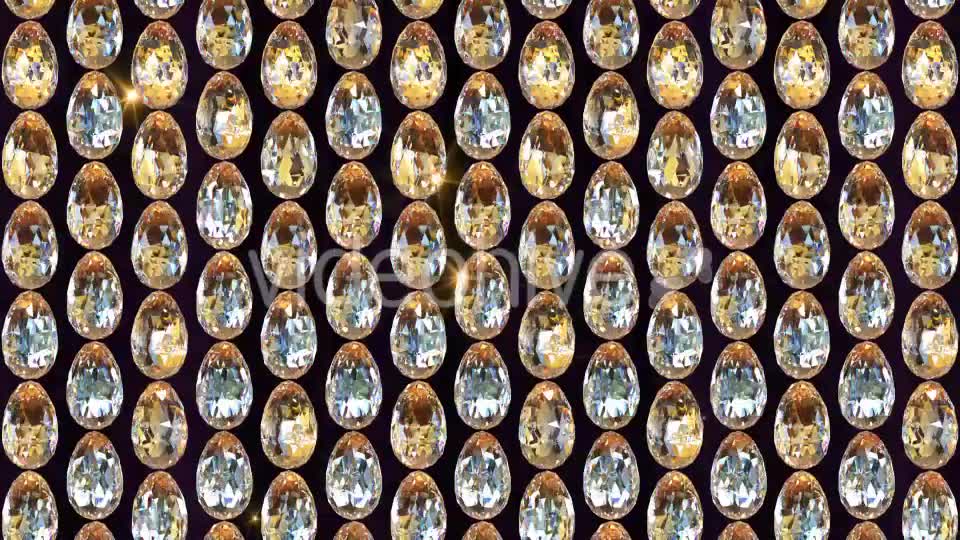 Golden Dimond Eggs Background Loop With Lights Videohive 19736295 Motion Graphics Image 7