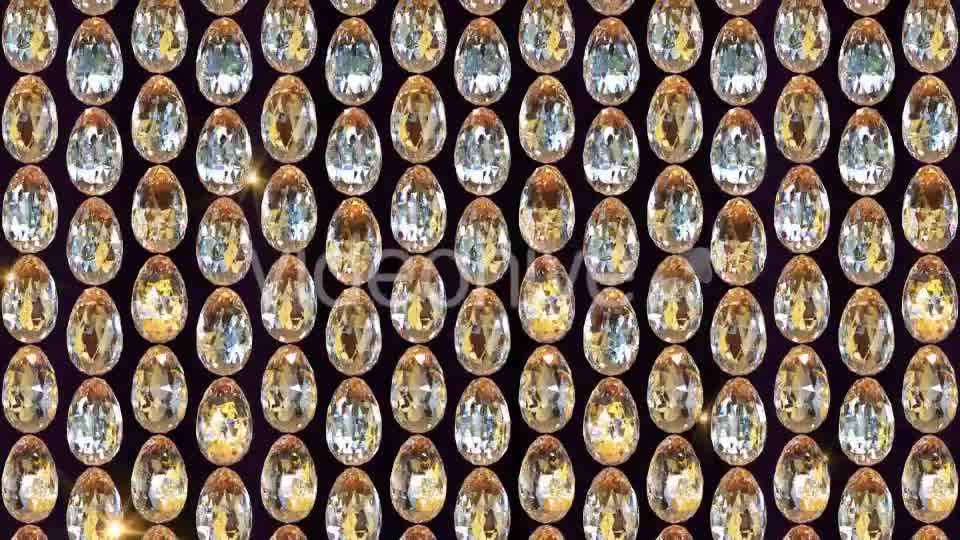 Golden Dimond Eggs Background Loop With Lights Videohive 19736295 Motion Graphics Image 9