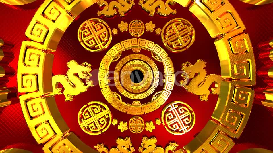 Golden Dragons Videohive 22095078 Motion Graphics Image 1