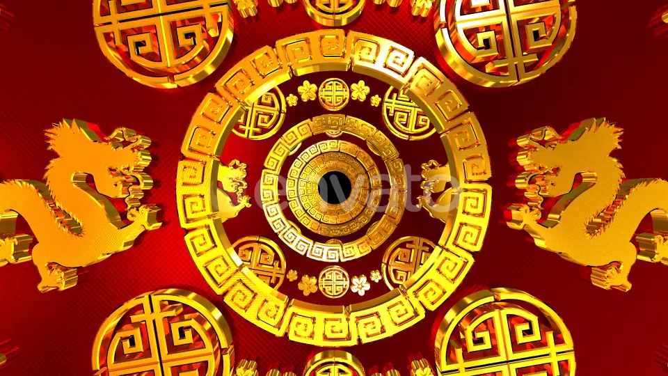 Golden Dragons Videohive 22095078 Motion Graphics Image 4