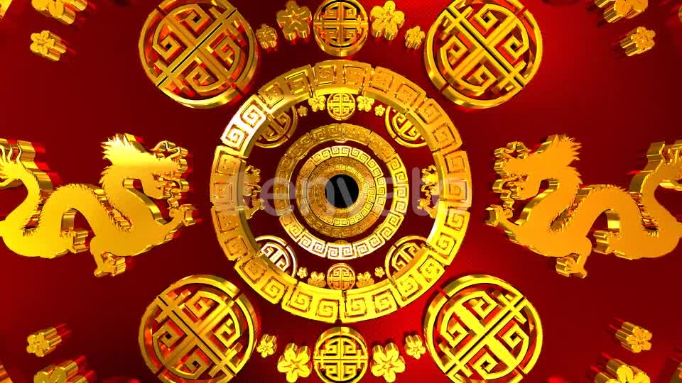 Golden Dragons Videohive 22095078 Motion Graphics Image 8