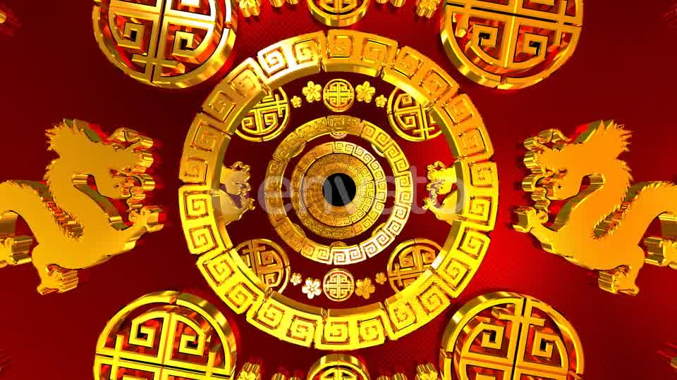 Golden Dragons Videohive 22095078 Motion Graphics Image 9