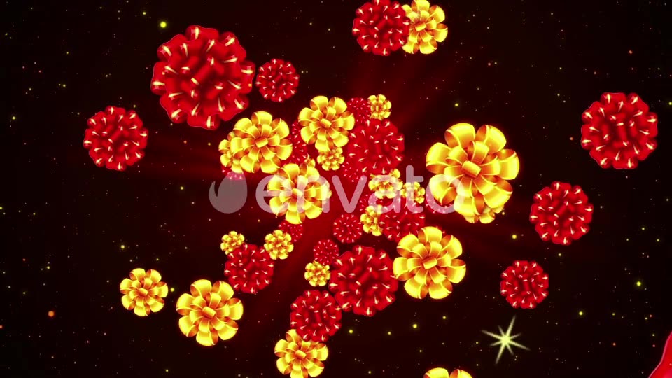 Golden Flowers Videohive 23314635 Motion Graphics Image 3