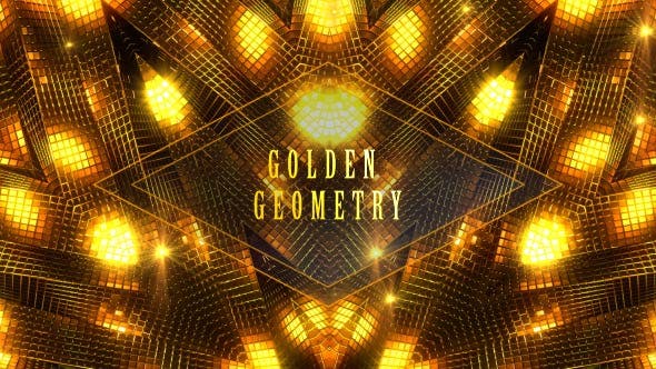 Golden Geometry - Videohive 20815879 Download