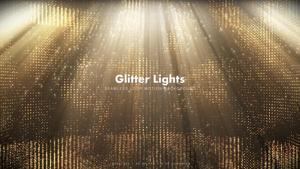 Golden Glitter Lights - Download Videohive 10502106