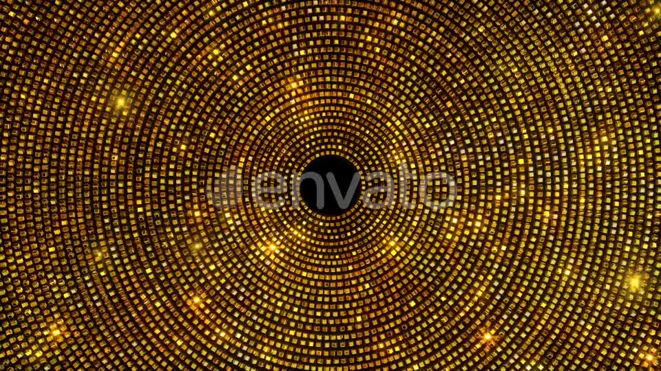 Golden Glittering Circles 2 Videohive 22031440 Motion Graphics Image 1