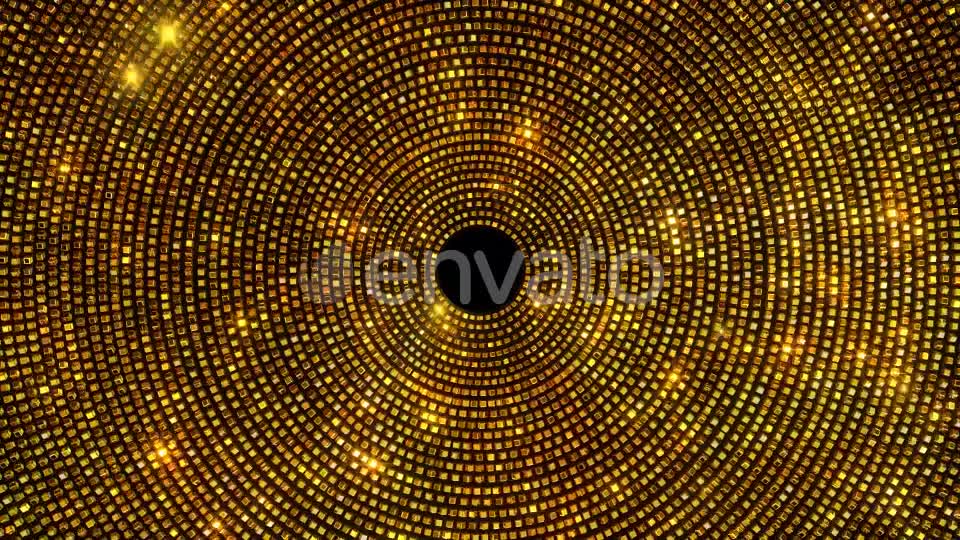 Golden Glittering Circles 2 Videohive 22031440 Motion Graphics Image 2