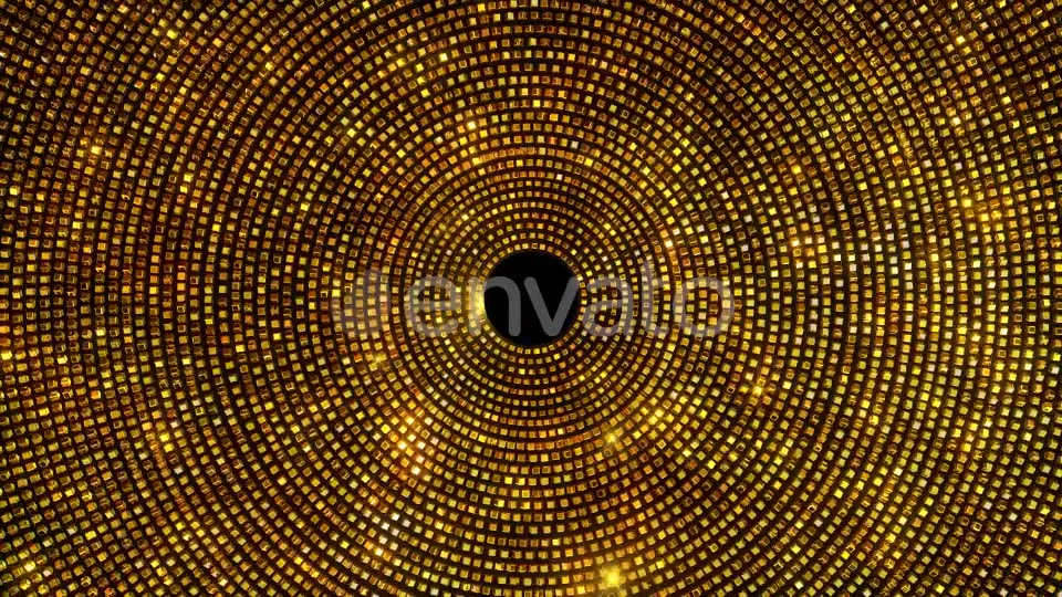 Golden Glittering Circles 2 Videohive 22031440 Motion Graphics Image 4