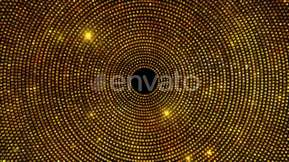 Golden Glittering Circles 2 Videohive 22031440 Motion Graphics Image 5