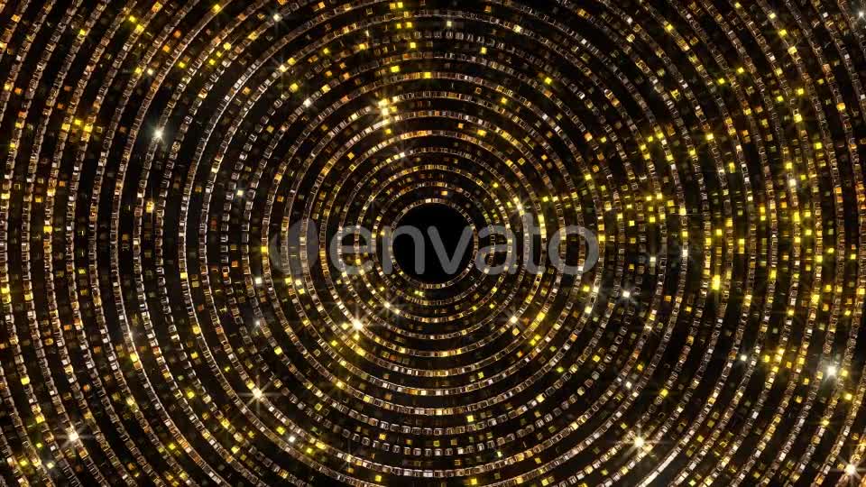 Golden Glittering Crystals Videohive 22036385 Motion Graphics Image 1