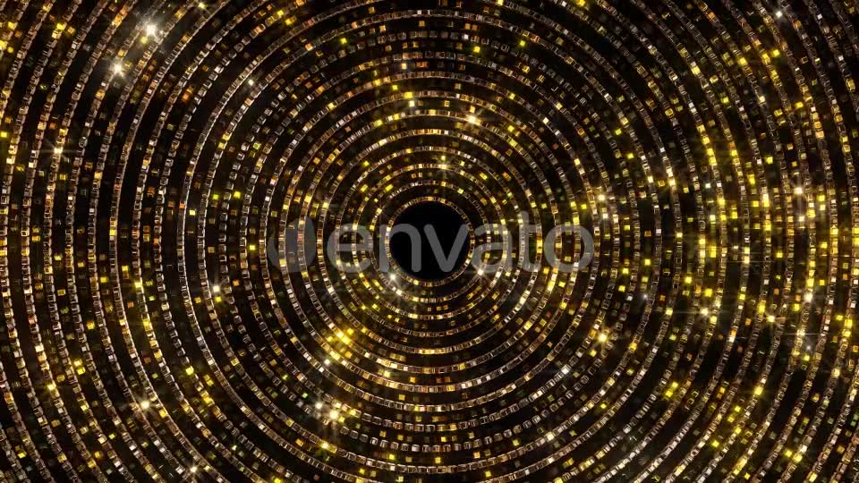 Golden Glittering Crystals Videohive 22036385 Motion Graphics Image 2