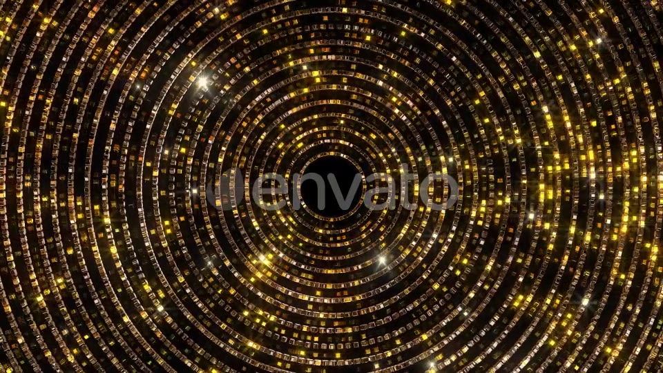 Golden Glittering Crystals Videohive 22036385 Motion Graphics Image 5