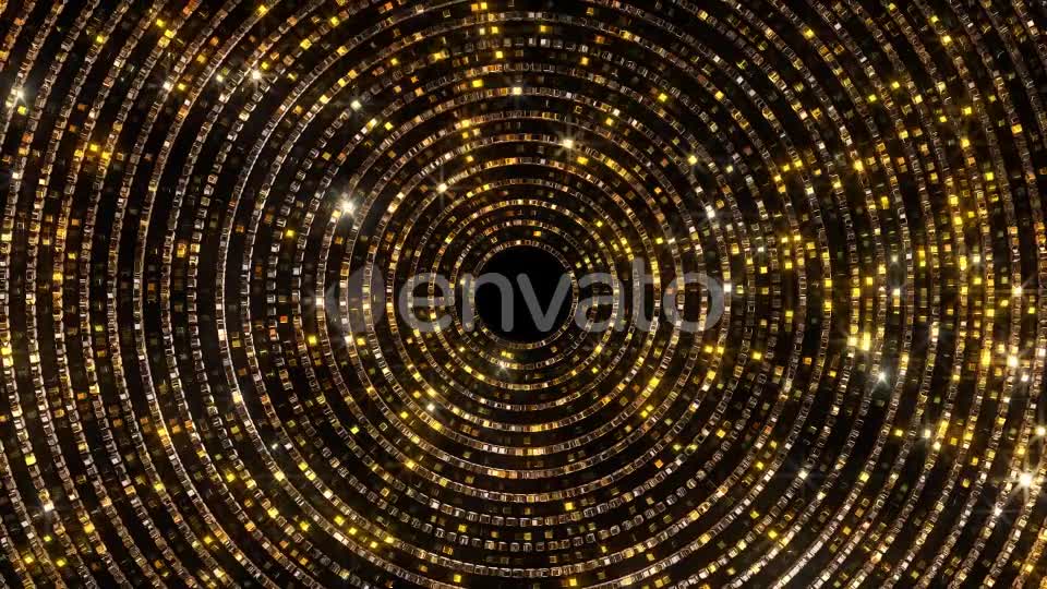 Golden Glittering Crystals Videohive 22036385 Motion Graphics Image 7