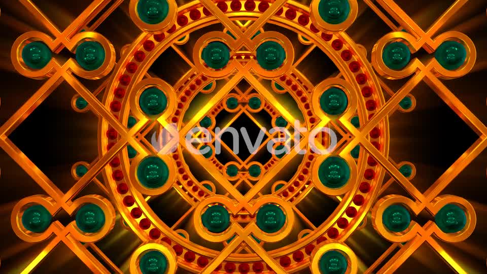 Golden Grid Videohive 21591004 Motion Graphics Image 1