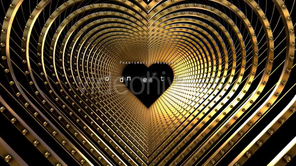 Golden Heart Gloss 2 Videohive 19449541 Motion Graphics Image 3